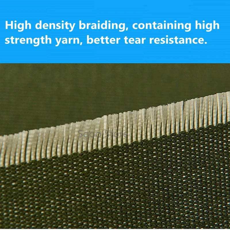 0.65mm army green canvas truck awning