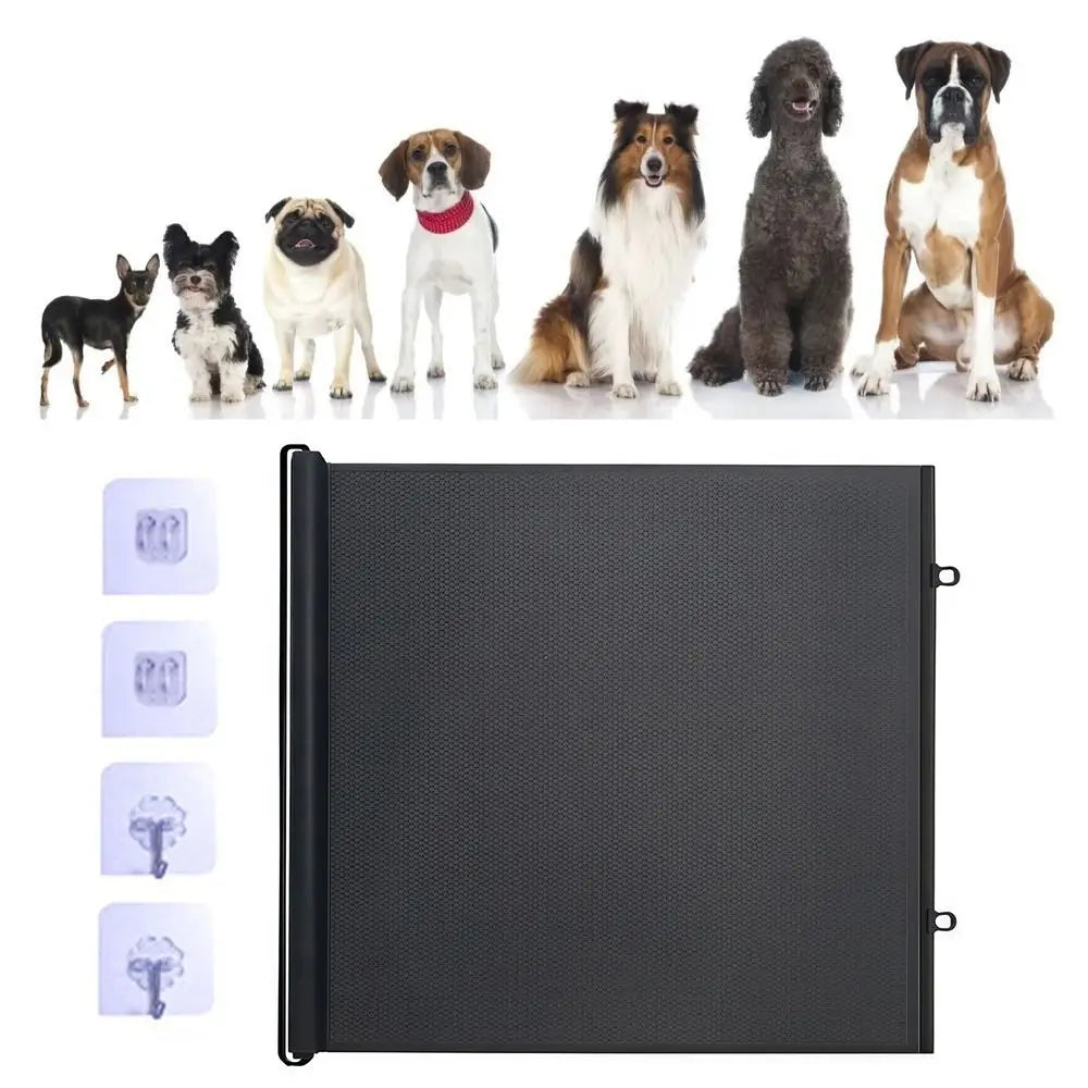 Multifunctional Auto Retractable Pet Gate Guard