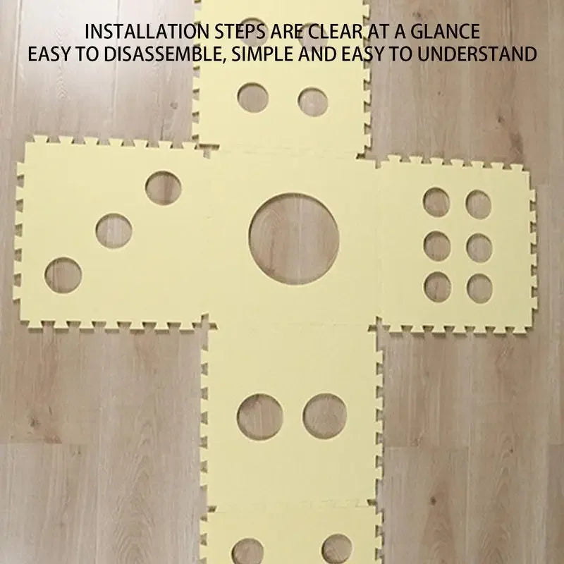 Splicing Felt Cat Nest Dice-shape Cat House