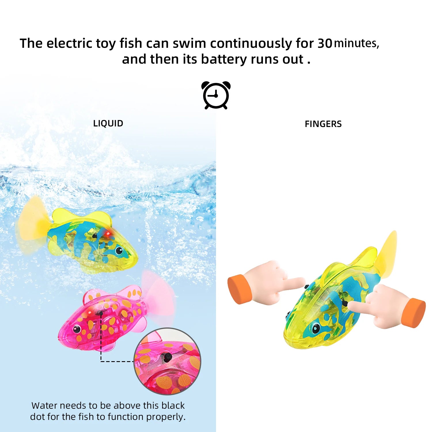 Pet Toys Teasing Cat Electronic Swimming Fish