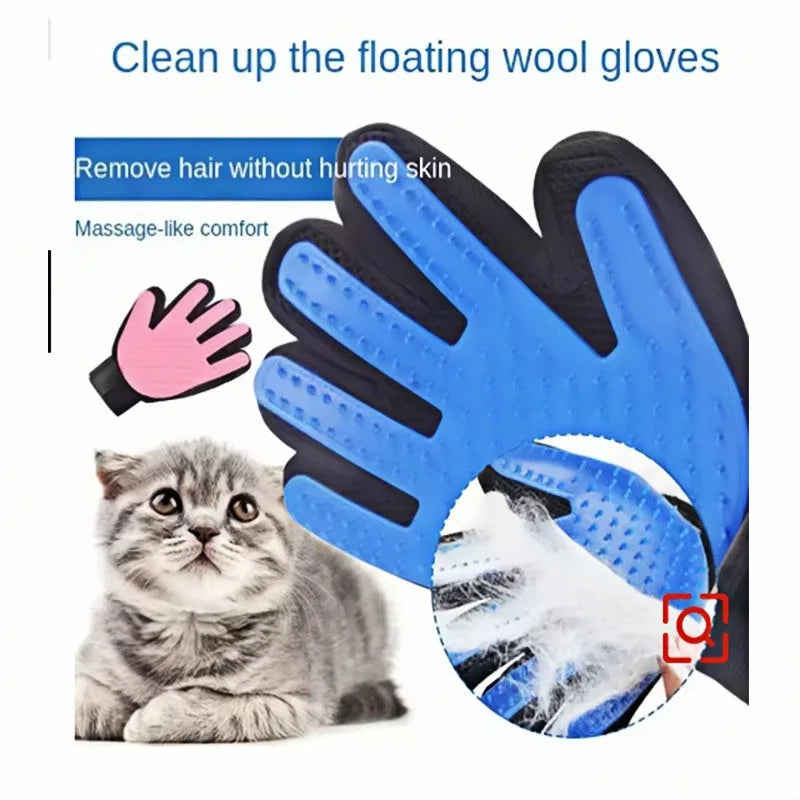 Pet Hair Glove Comb Pet Dog Cat Grooming Cleaning Glove